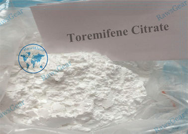 China Anti Estrogen Steroid Raw Powder Toremifene Citrate ( Fareston ) For PCT supplier