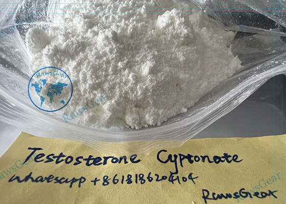 Male Sex Hormone Steroid Testosterone Cypionate Powder CAS 58-20-8 supplier